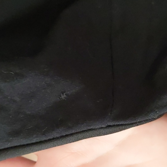 Luxury Marina Rinaldi Silver Metallic Embroidered Black Lined Tunic Tee Size XL - Picture 10 of 12